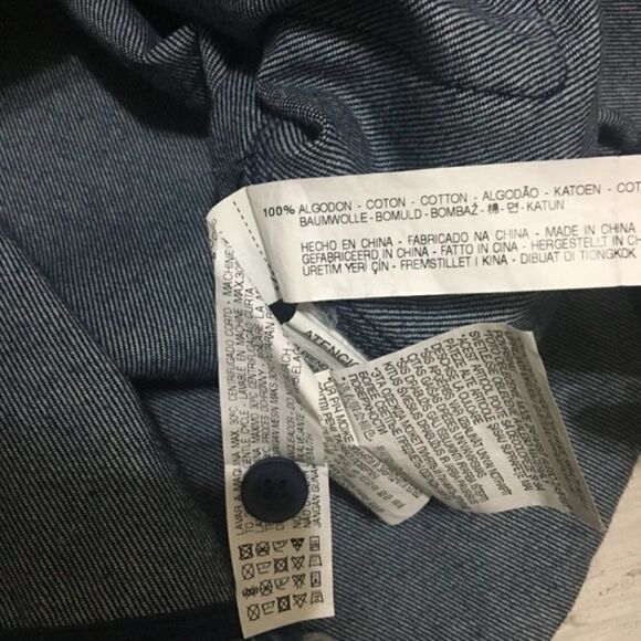 ZARA FRINGED DENIM JEAN JACKET - Picture 7 of 9